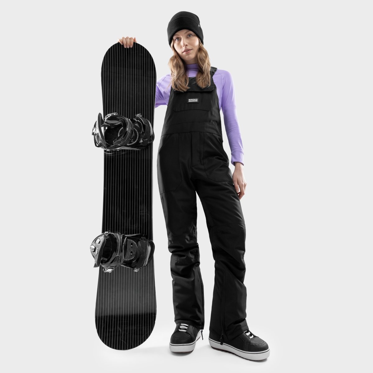 Peto snowboard mujer B1-W Siroko - Negro Negro-3