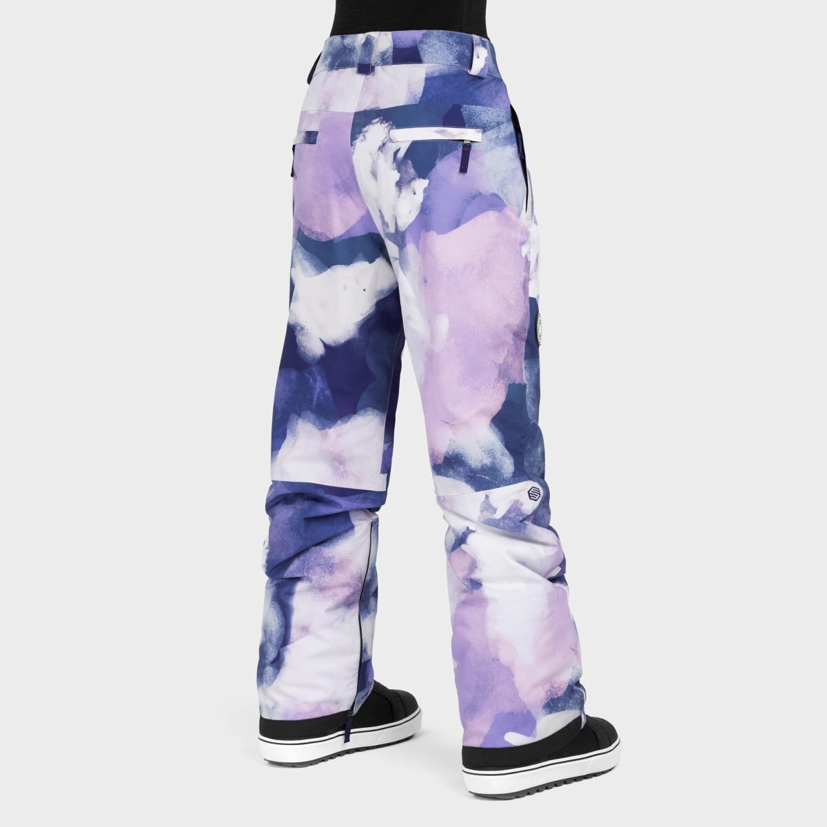 Pantalón de nieve mujer P1-W Siroko - Morado Morado-2