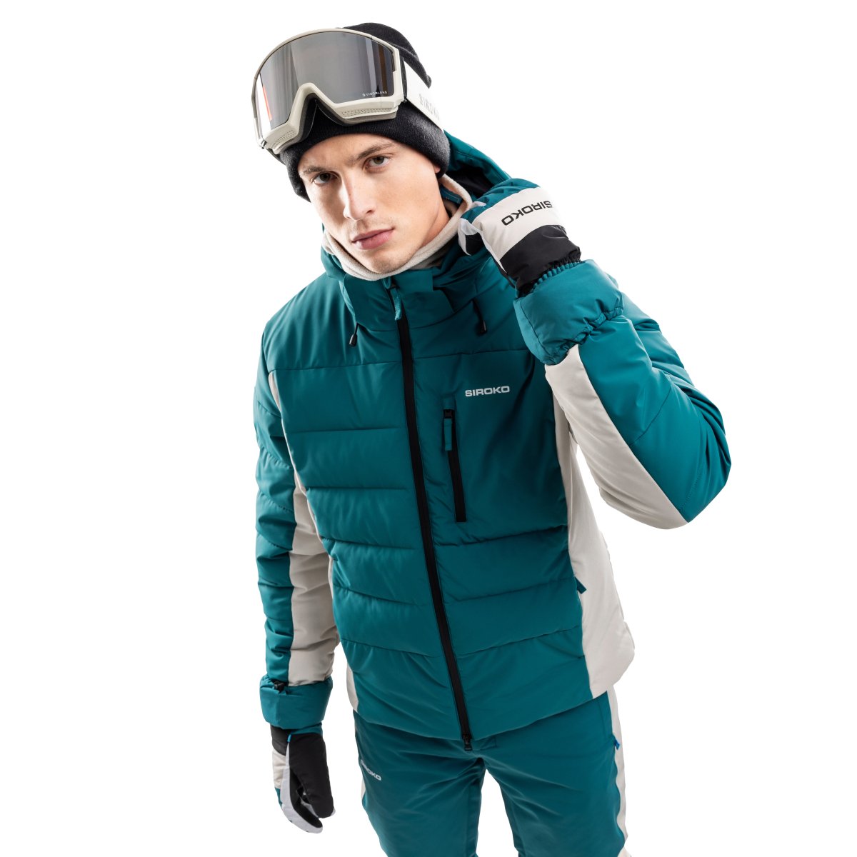 Siroko Chaqueta de esquí de hombre W7 La Hoya Verde