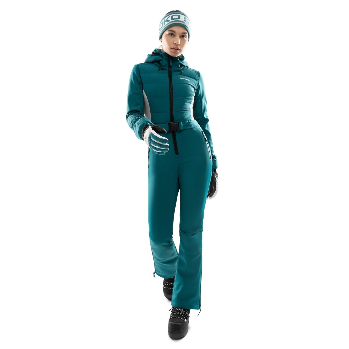Siroko Mono de esqui de mujer O1 Ellie Verde