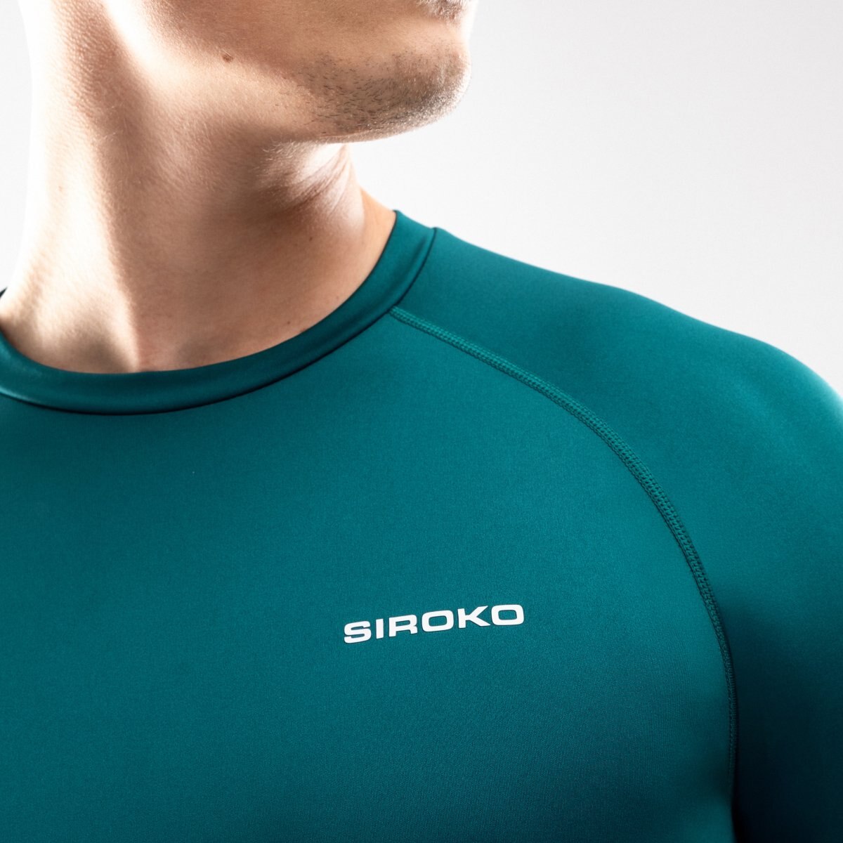 Imagen 4 de Camiseta interior esquí y nieve hombre Chasseral Siroko - Verde Verde