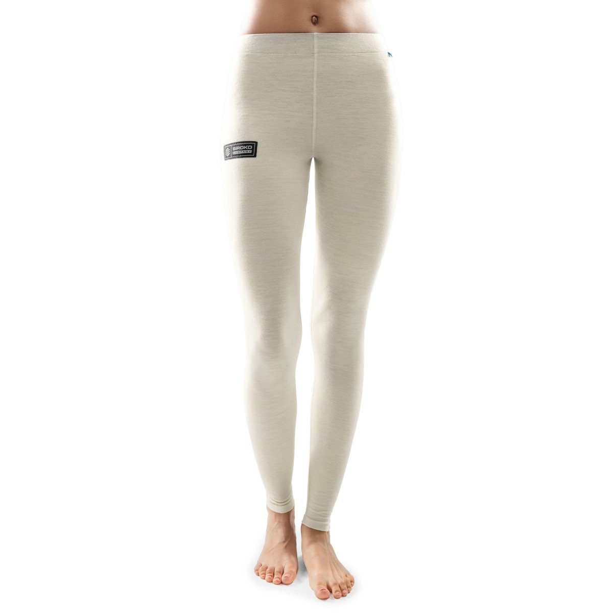 Siroko Leggings térmicos esquí y nieve mujer Ultimate Loess Marrón