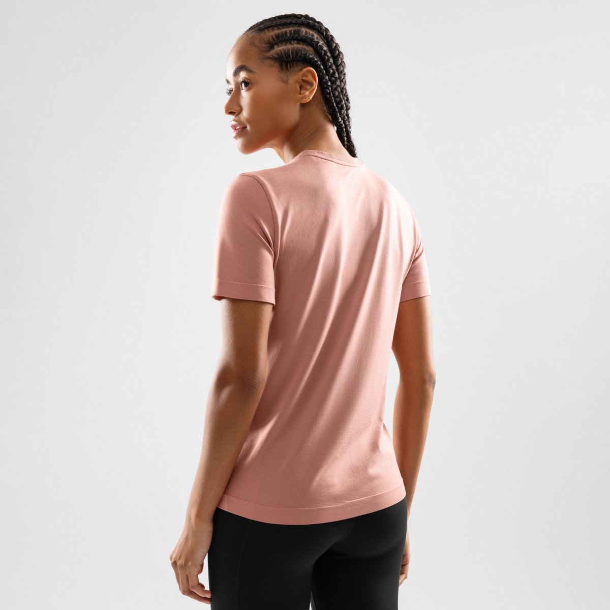 Imagen 2 de Camiseta de entrenamiento de mujer Gym-TechTShirts-W Siroko - Naranja claro Naranja claro