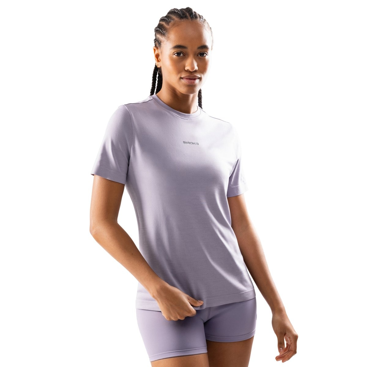 Imagen 0 de Camiseta de entrenamiento de mujer  Gym-TechTShirts-W Siroko Lila