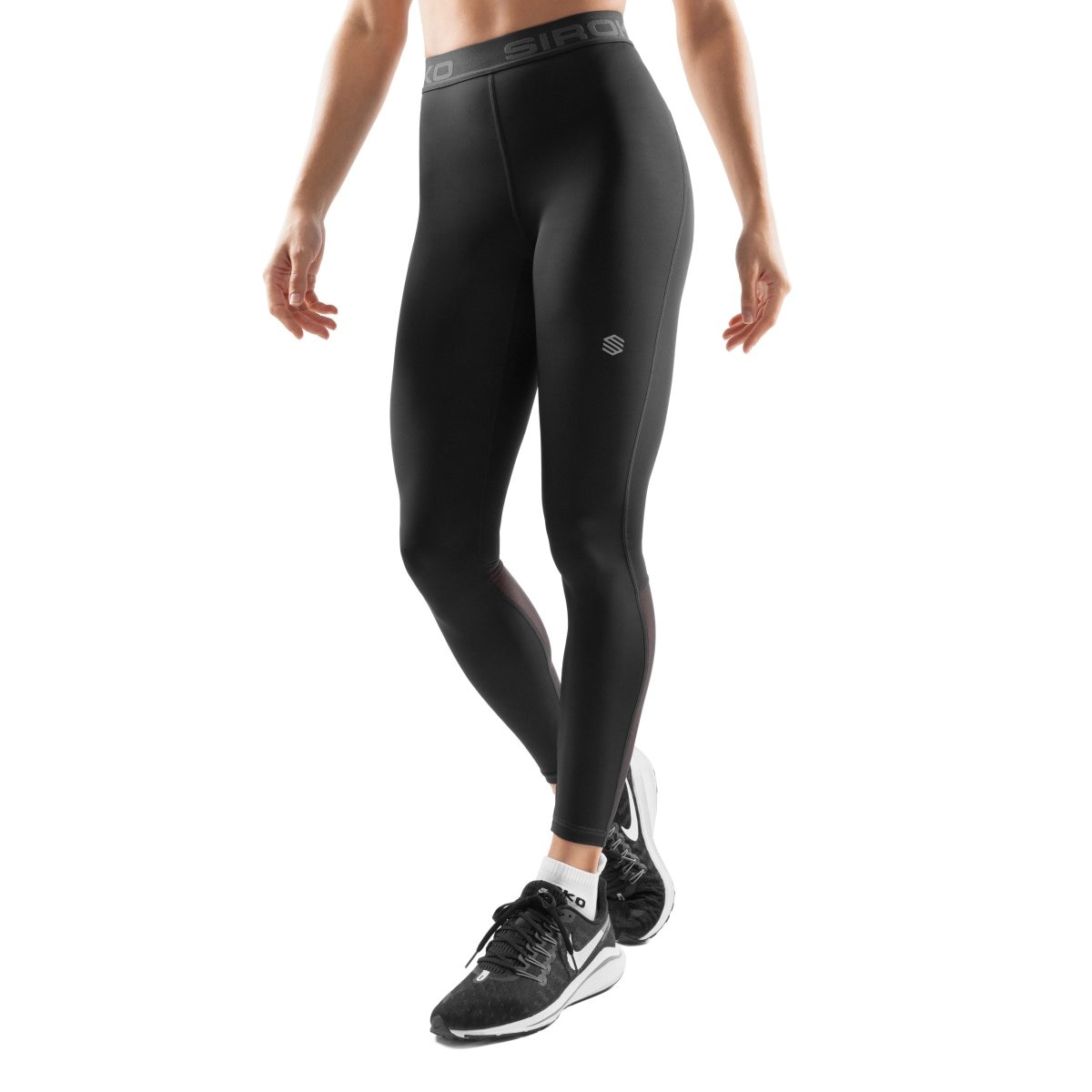 Imagen 0 de Mallas largas running de mujer  Gym-RunningLeggings-W Siroko Negro