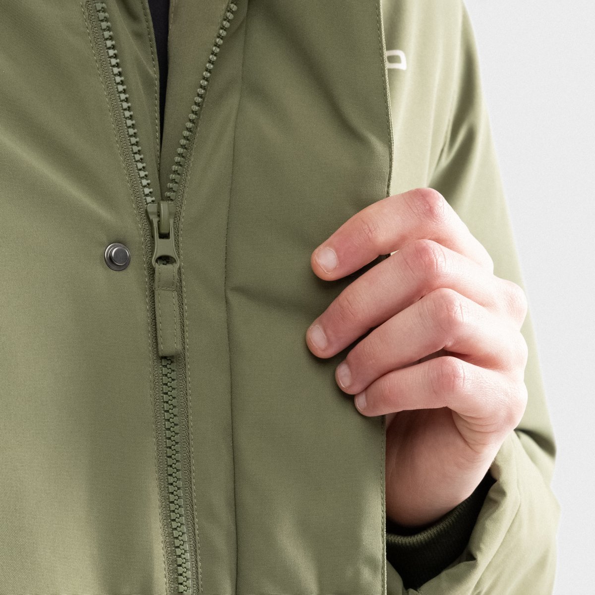 Parka acolchada hombre Siroko - Verde Verde-5