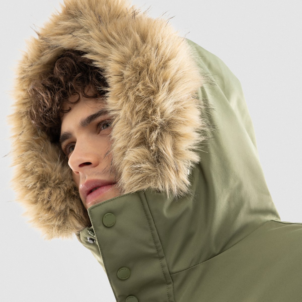 Parka acolchada hombre Siroko - Verde Verde-7