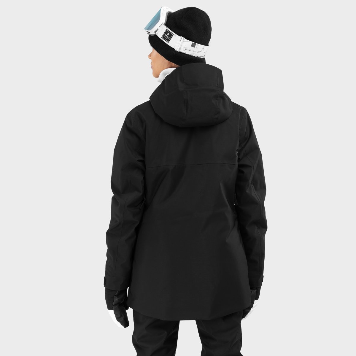 Chaqueta para snow y esquí premium de mujer Ultimate Gstaad Siroko - Negro Negro-2