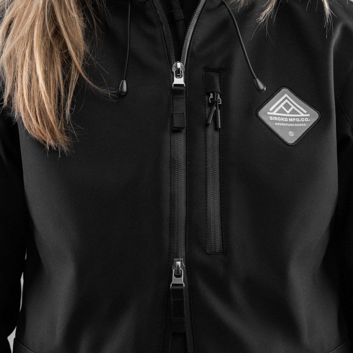 Chaqueta esquí y nieve mujer W2-W Mckinley Siroko - Negro Negro-4