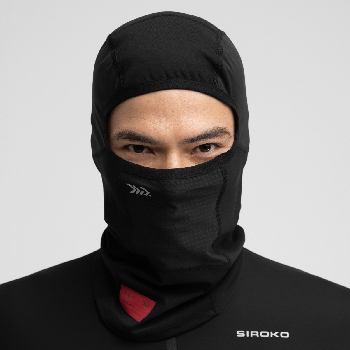 Pasamontañas ciclismo invierno DW Shinobi Siroko - Negro Negro-5