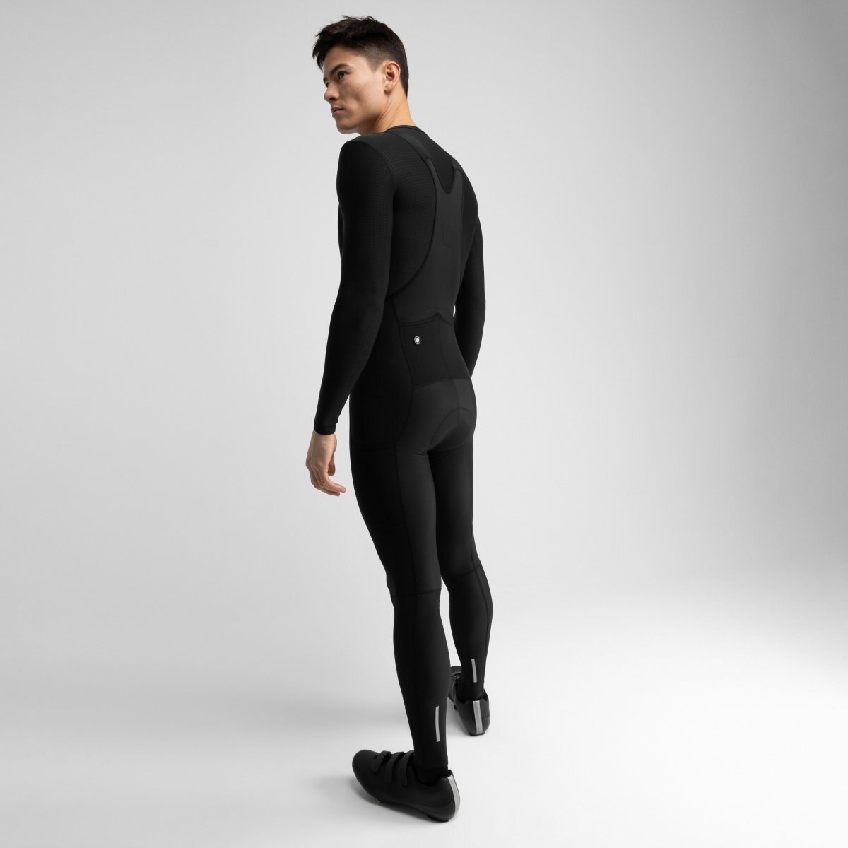 Culote largo térmico de ciclismo gravel hombre Apalache Siroko - Negro Negro-2