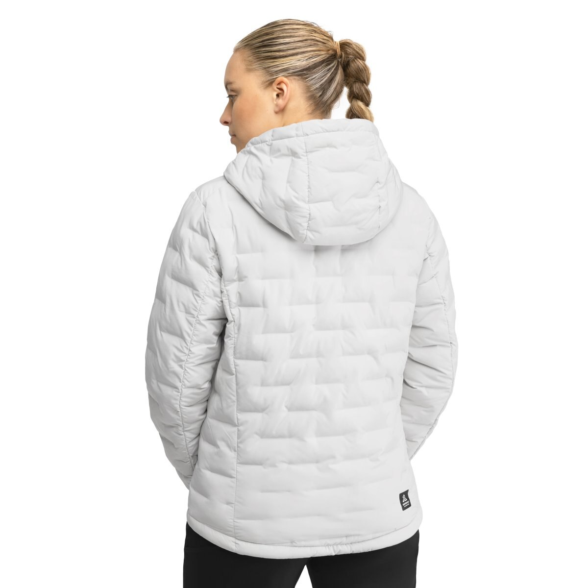 Chaqueta insulada ligera montaña mujer Bivy Siroko - Gris Gris-2