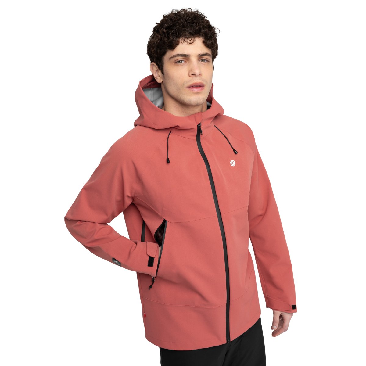 Imagen 0 de Chaqueta hardshell montaña hombre Simien Siroko Rojo