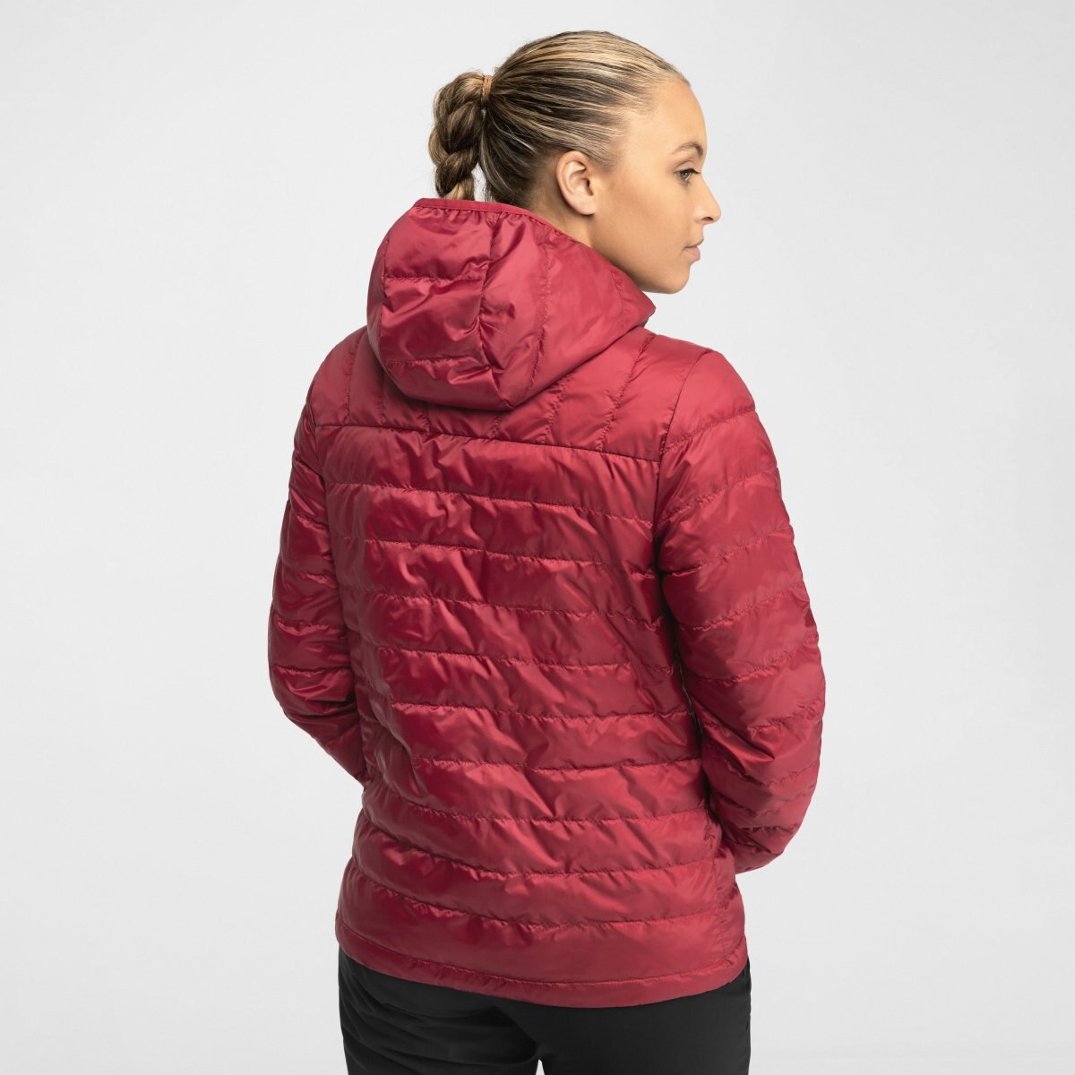 Chaqueta insulada ultraligera montaña mujer Siroko - Rojo Rojo-2