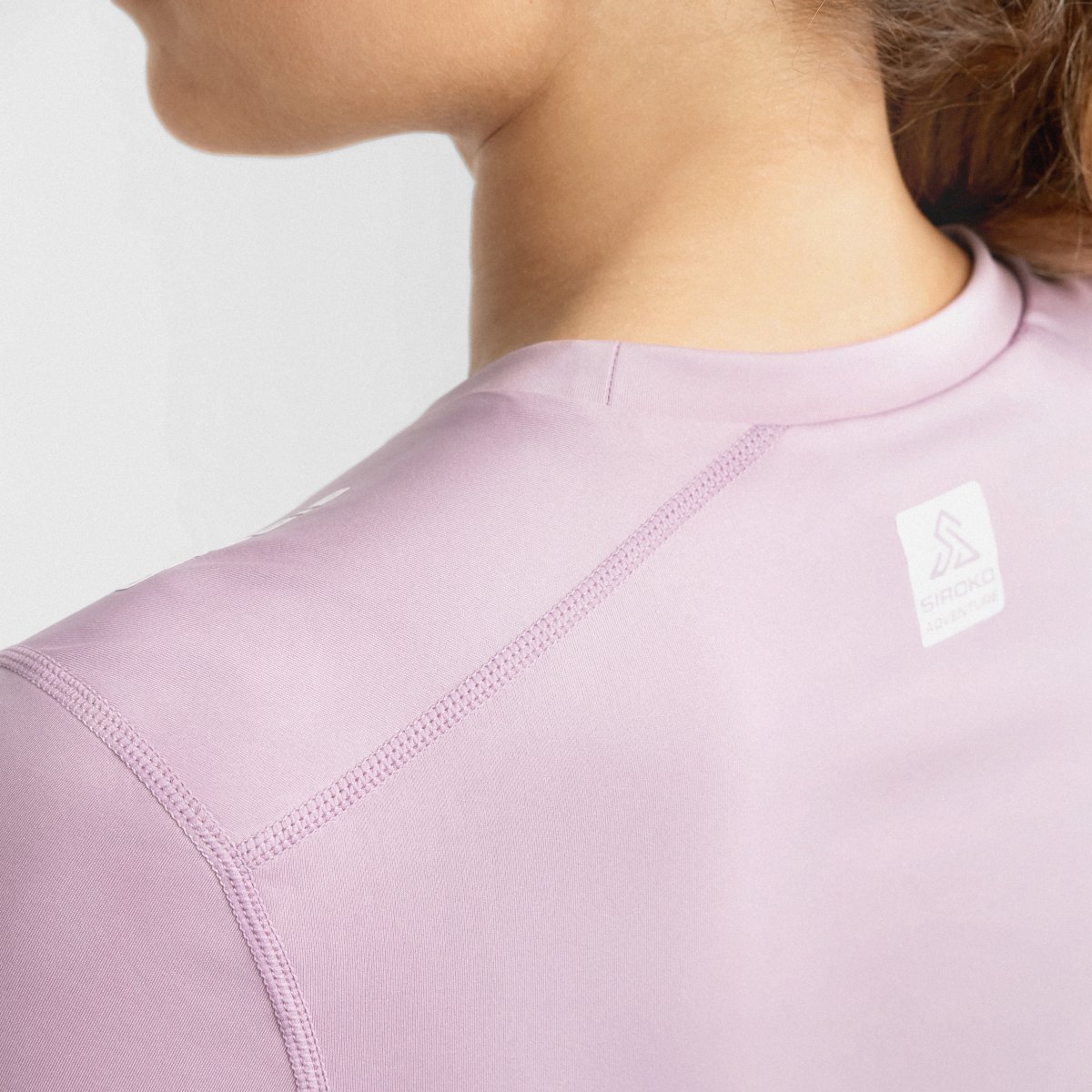 Imagen 5 de Camiseta interior térmica montaña mujer Spur Siroko - Rosa Rosa