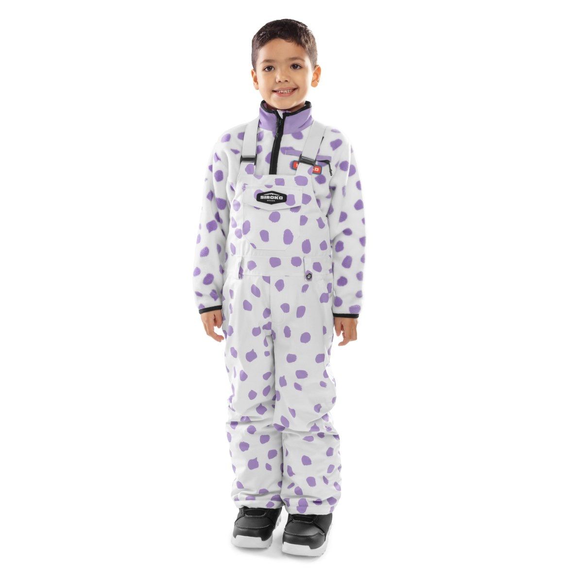 Imagen 0 de Peto esquí y nieve niño KB1 Polka Siroko Morado