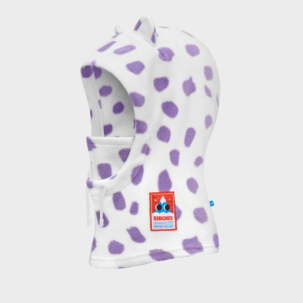 Pasamontañas térmico de snowboard/esquí niños Mottle Siroko - Morado Morado-3