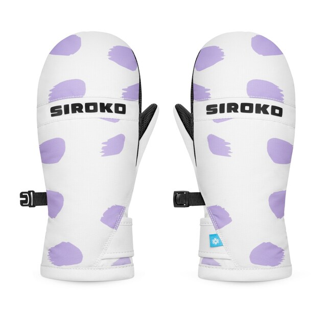 Imagen 0 de Manoplas térmicas esquí niños Polka dots Siroko