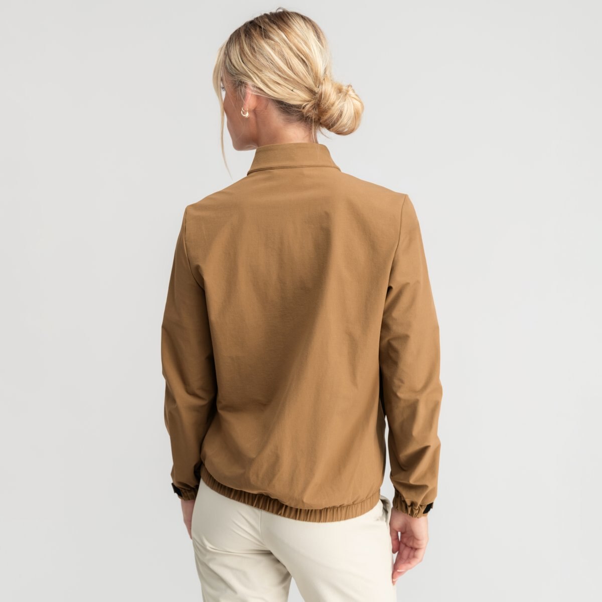 Chaqueta de lluvia golf mujer Muirfield-W Siroko - Mostaza Mostaza-2