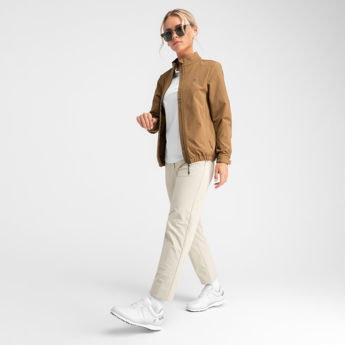 Chaqueta de lluvia golf mujer Muirfield-W Siroko - Mostaza Mostaza-3
