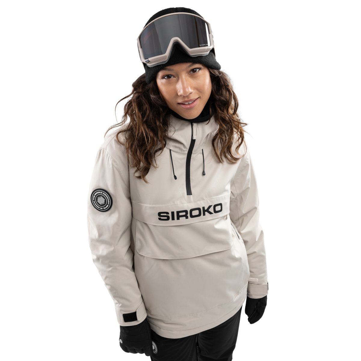 Chaqueta para snow y esquí de mujer W6-W Eriz Siroko - Marrón Marrón-1