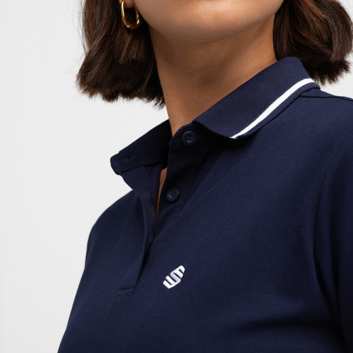 Imagen 5 de Polo piqué golf mujer Valderrama Siroko - Azul Azul