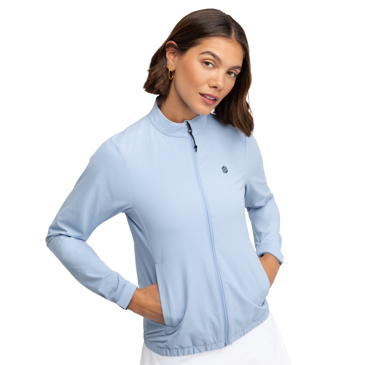 Imagen 0 de Chaqueta de lluvia golf mujer Muirfield-W Siroko Azul claro