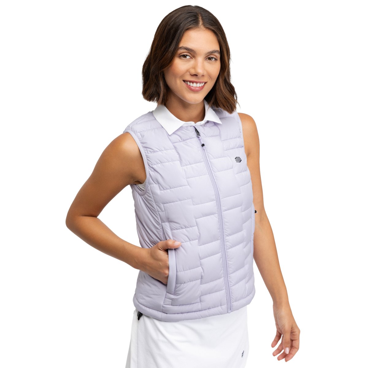 Siroko Chaleco golf insulado mujer Royal-W Lila