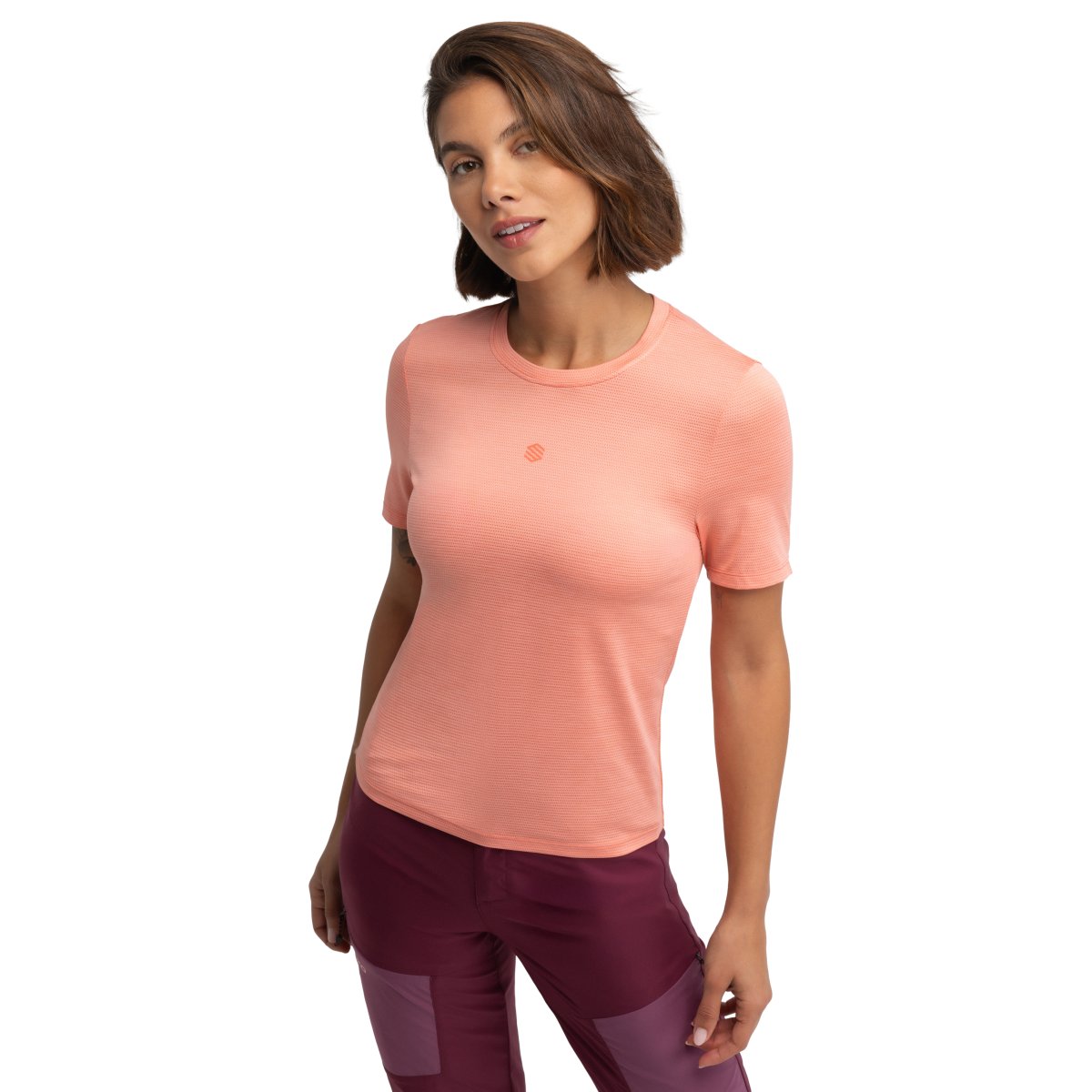 Imagen 0 de Camiseta manga corta montaña mujer Clarity Siroko Rosa