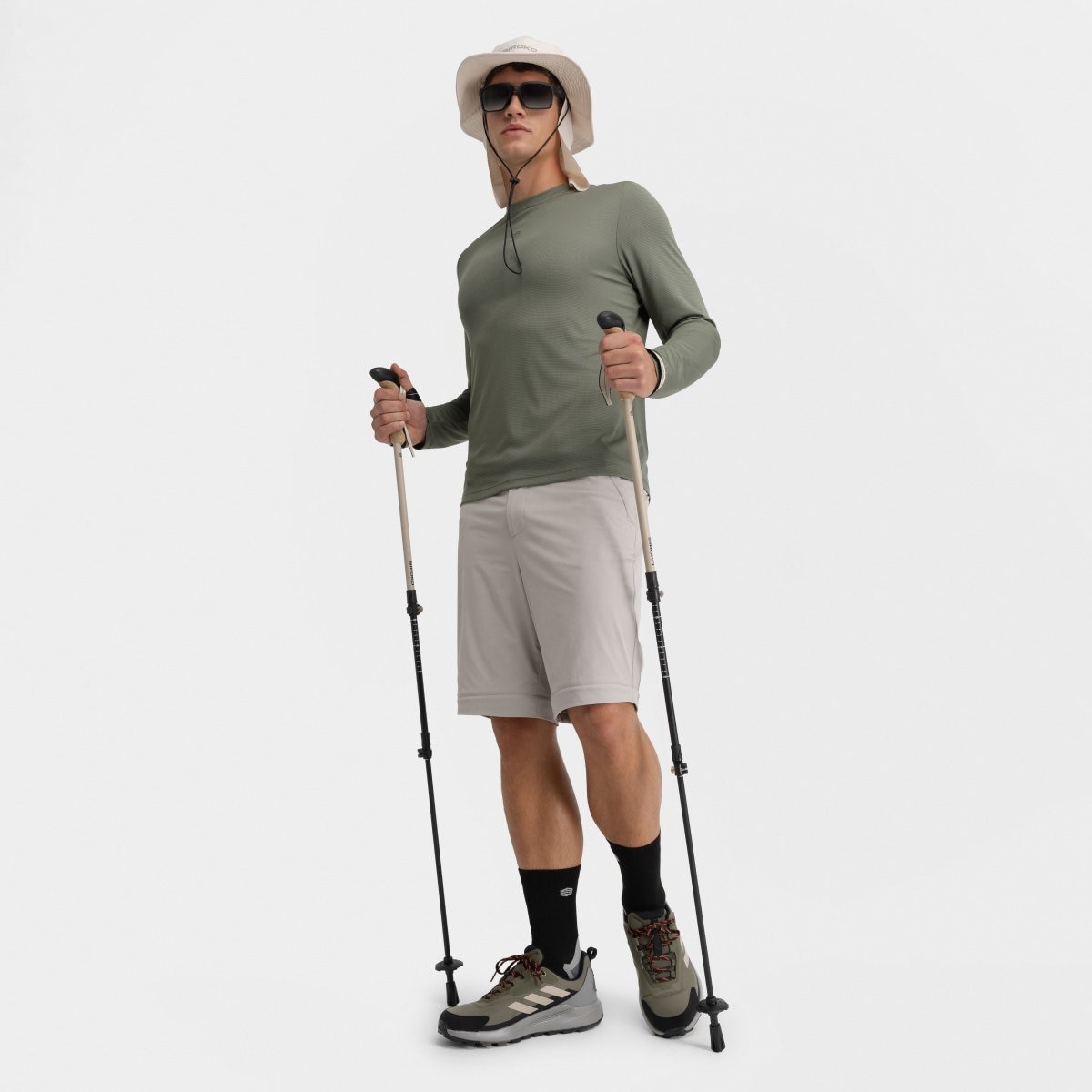 Imagen 3 de Camiseta manga larga montaña hombre Reserve Siroko - Verde Verde