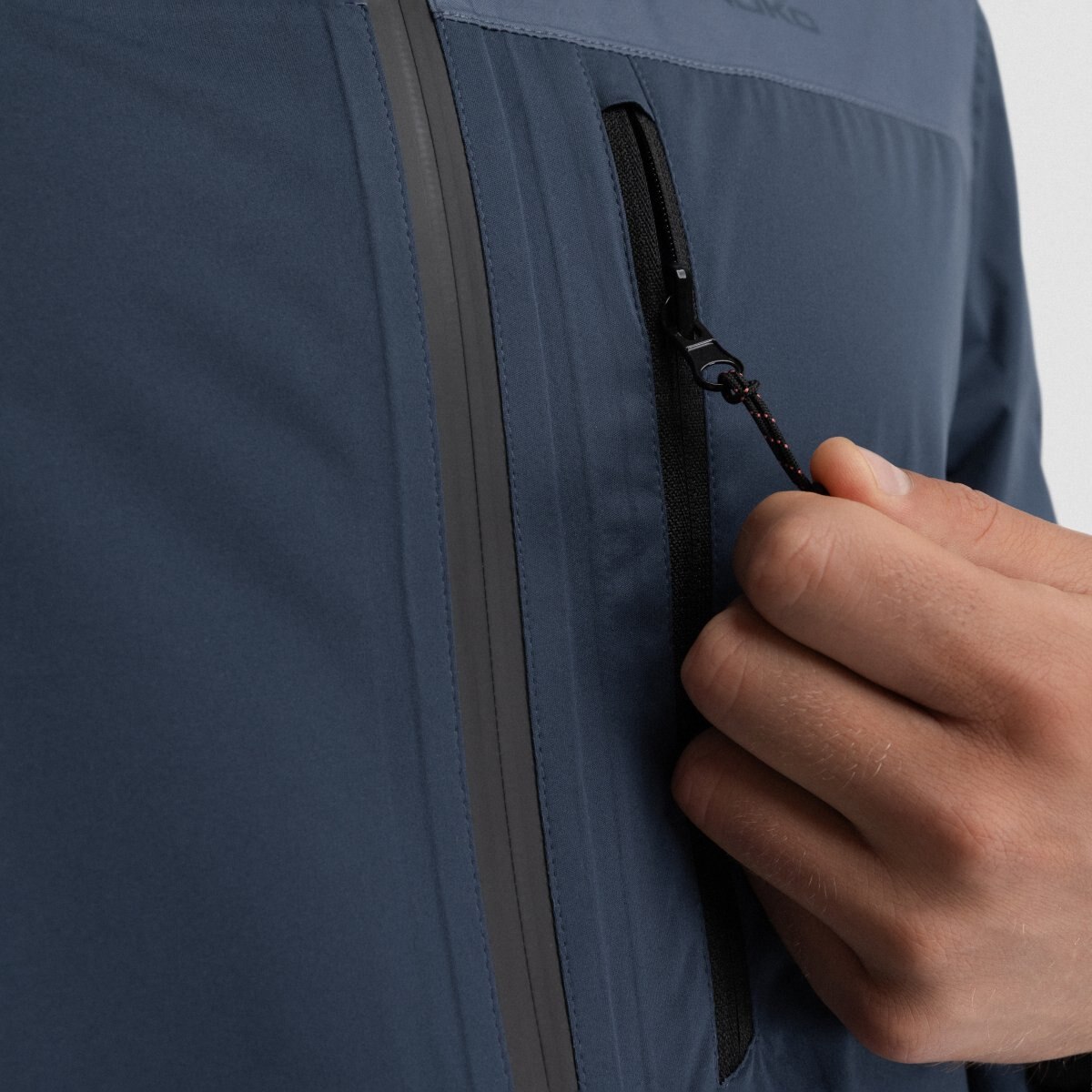 Chaqueta impermeable ultraligera montaña hombre Ventra Siroko - Azul Azul-4