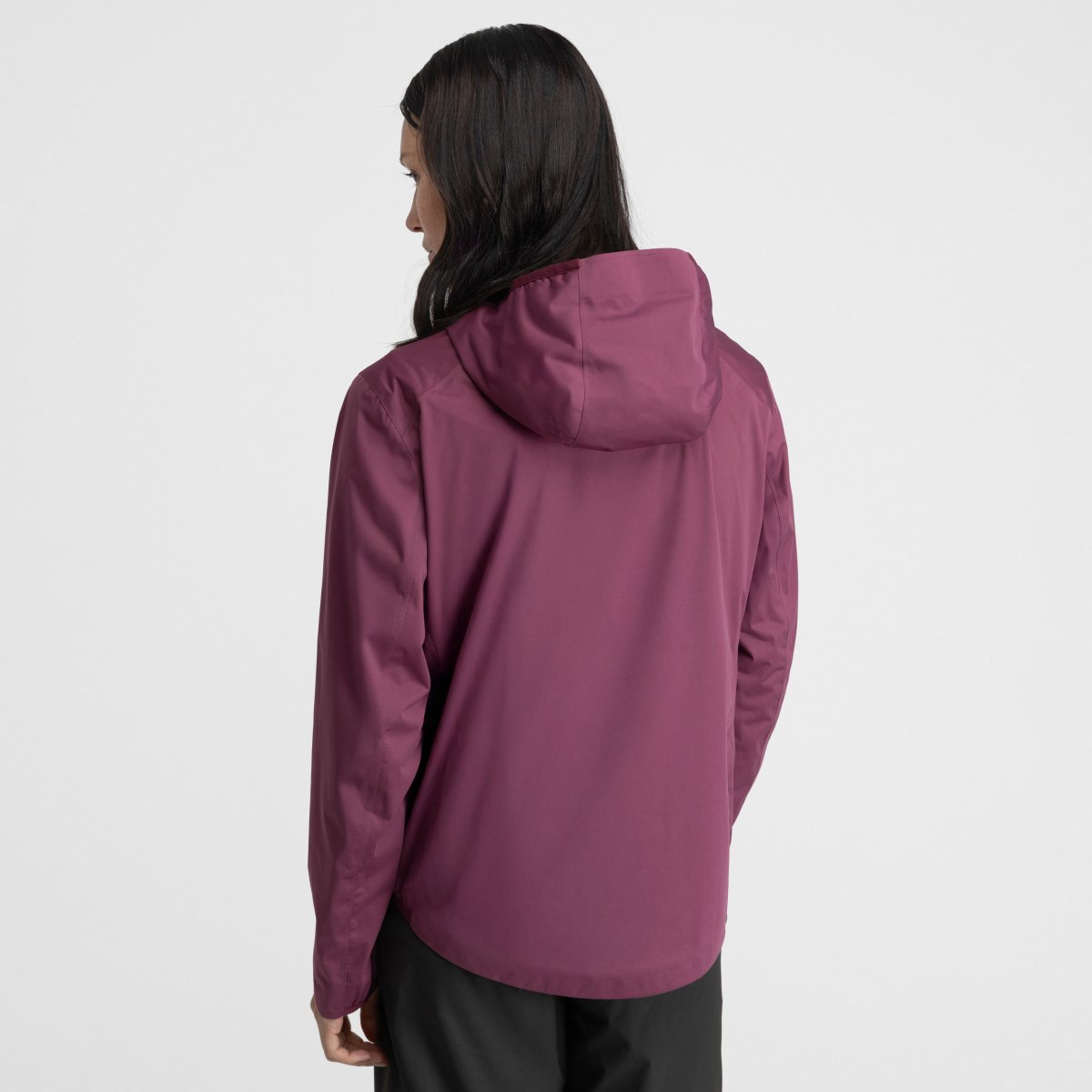 Chaqueta impermeable ultraligera montaña mujer Velora Siroko - Morado Morado-2
