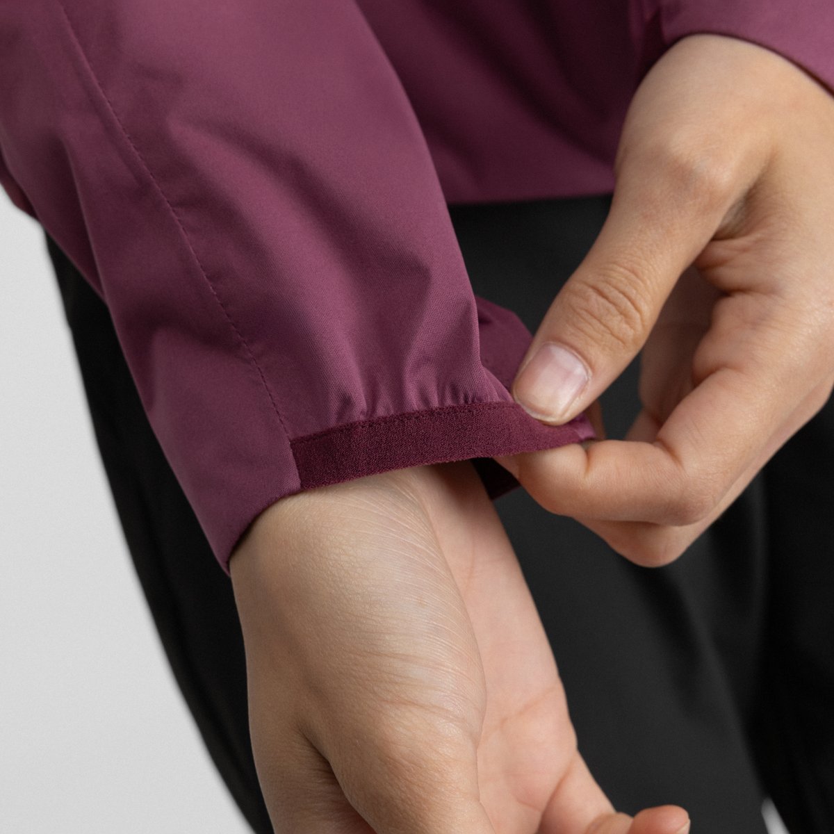 Chaqueta impermeable ultraligera montaña mujer Velora Siroko - Morado Morado-5