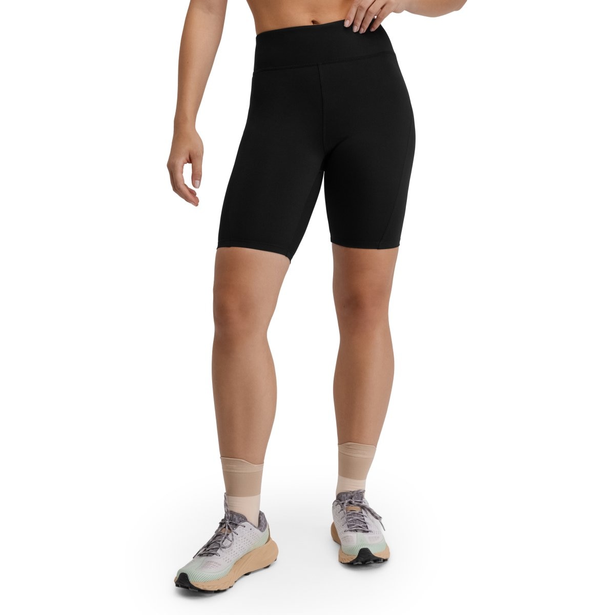 Imagen 0 de Mallas cortas trail running mujer West Black Siroko Negro