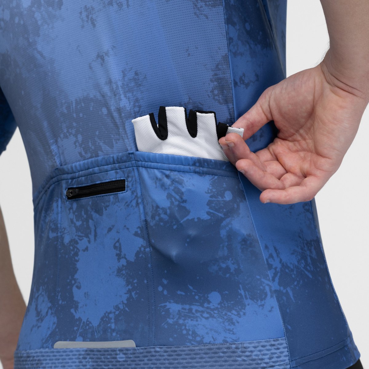 Maillot de manga corta hombre M2 Siroko - Azul marino Azul marino-5