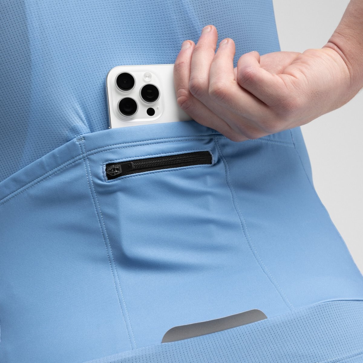 Maillot de manga corta hombre ultraligero M3 Siroko - Azul Azul-4
