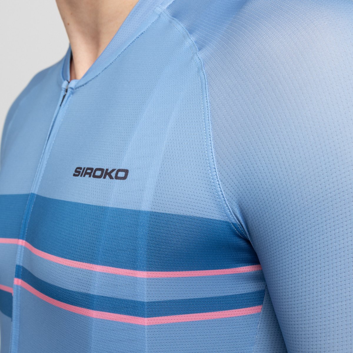 Maillot de manga corta hombre ultraligero M3 Siroko - Azul Azul-5