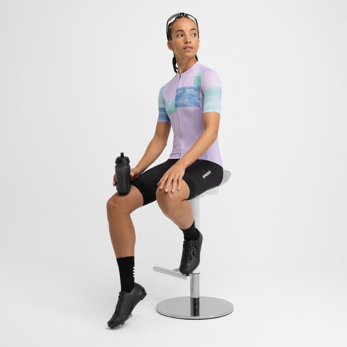 Maillot de manga corta mujer ultraligero M3 Siroko - Morado Morado-3