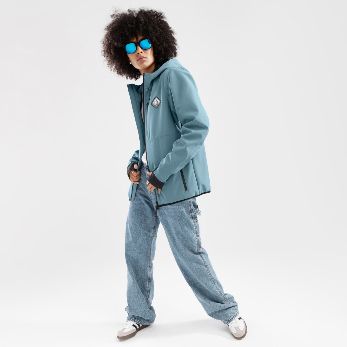 Chaqueta de mujer W2-W Beluga LF Siroko - Azul Azul-3