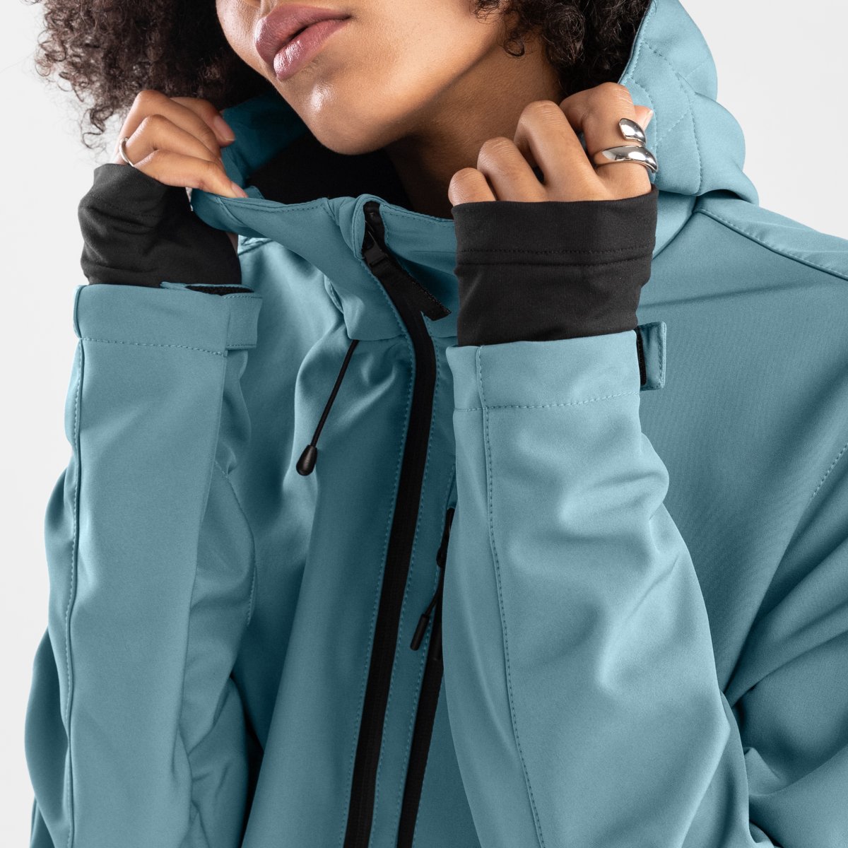 Chaqueta de mujer W2-W Beluga LF Siroko - Azul Azul-5
