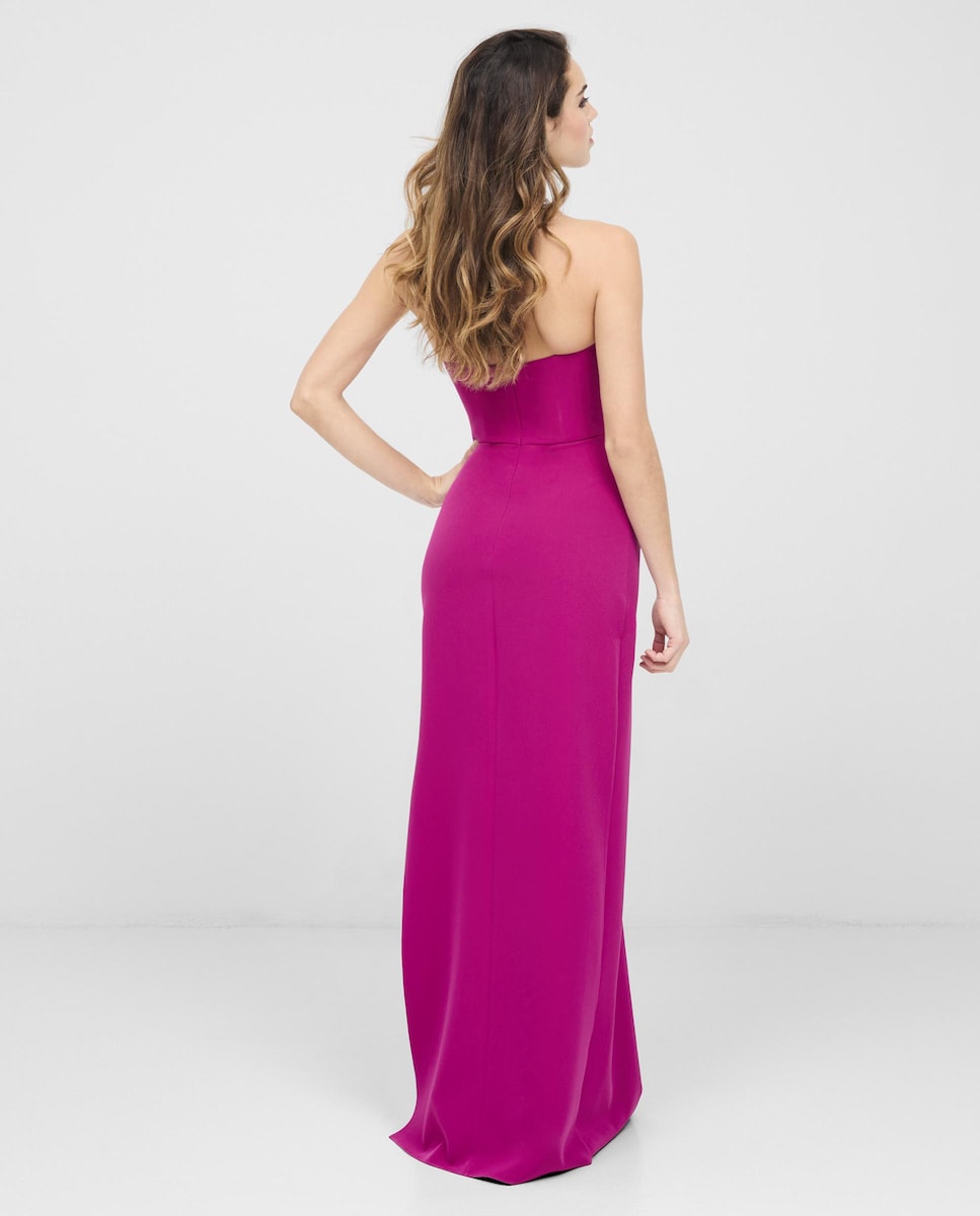 Vestido largo de palabra de honor · Veneno en la piel · El Corte