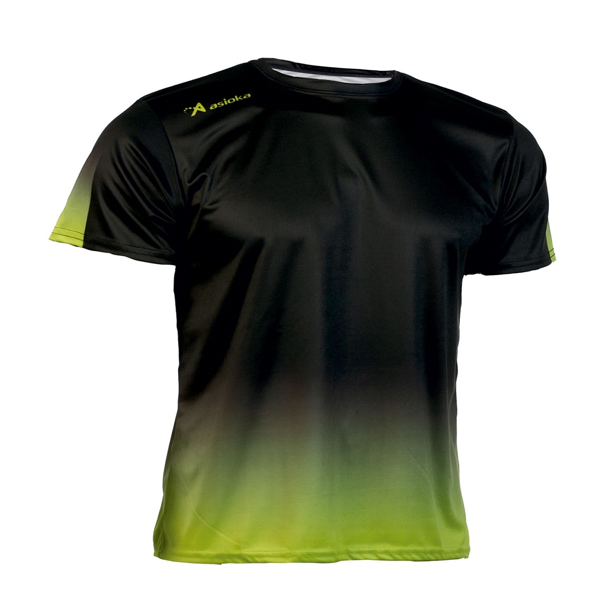 Imagen 0 de Camiseta de fútbol unisex TENERIFE Interlock Asioka Negro / Amarillo Flúor