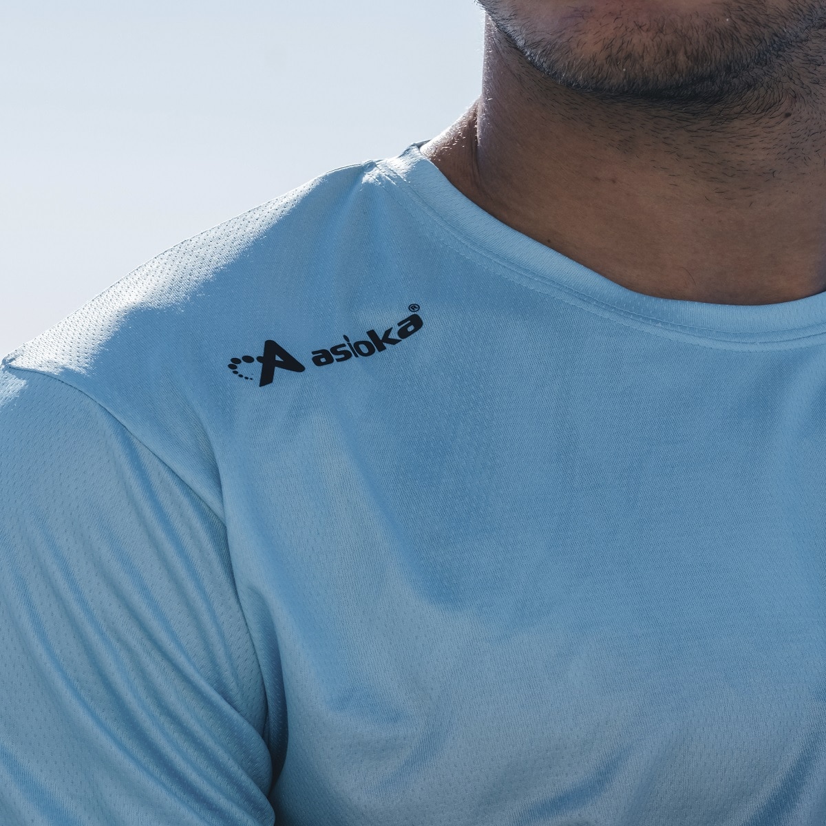 Camiseta de Running de hombre TENERIFE MESH Asioka - Azul / Negro Azul / Negro-2