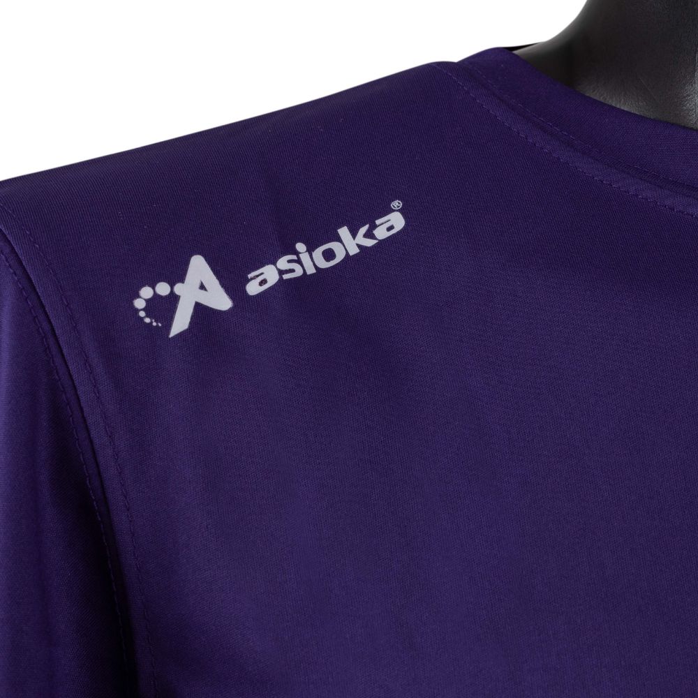Imagen 3 de Camiseta de fútbol unisex PREMIUM Asioka - Morado Morado