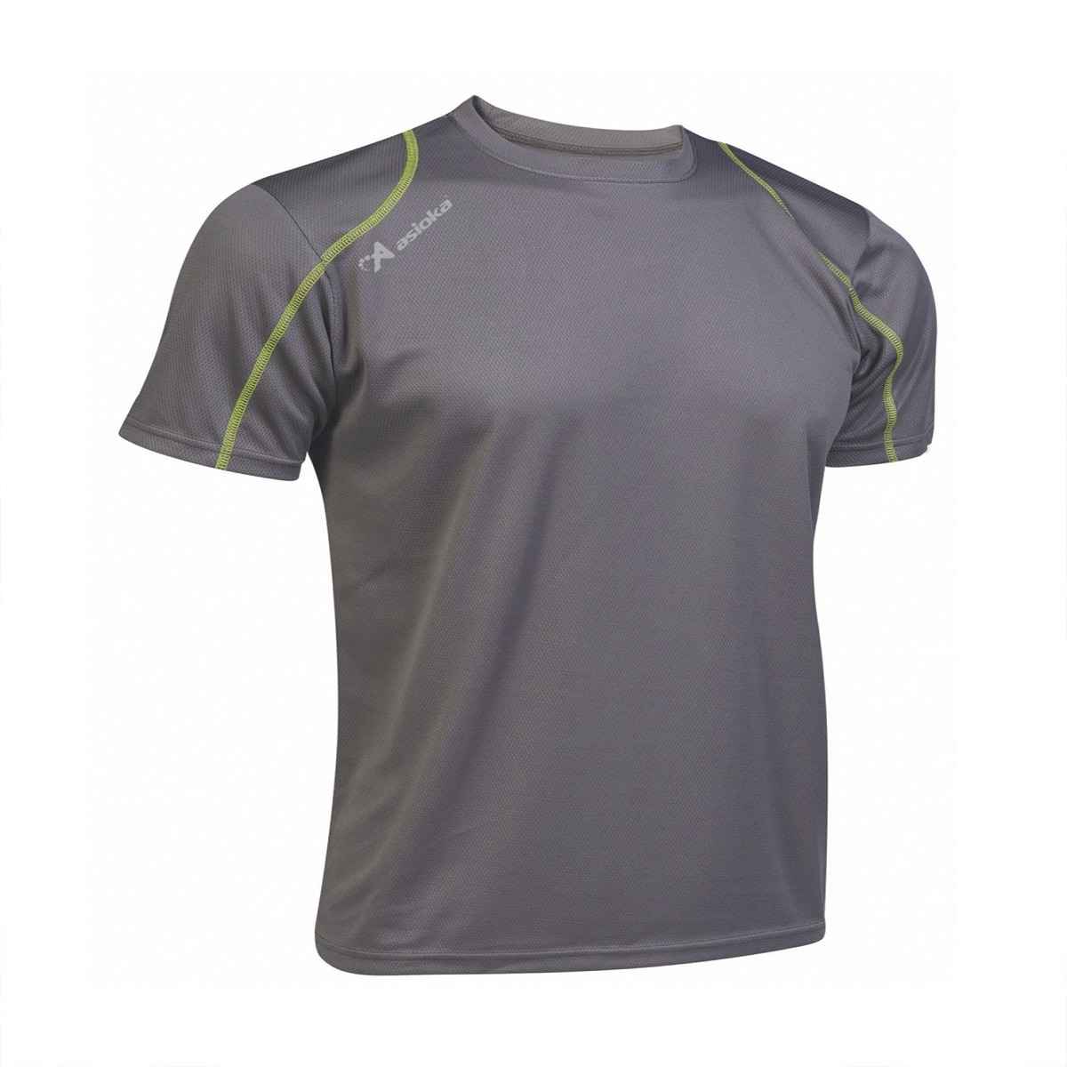 Asioka Camiseta deportiva de hombre RIO Amarillo Flúor