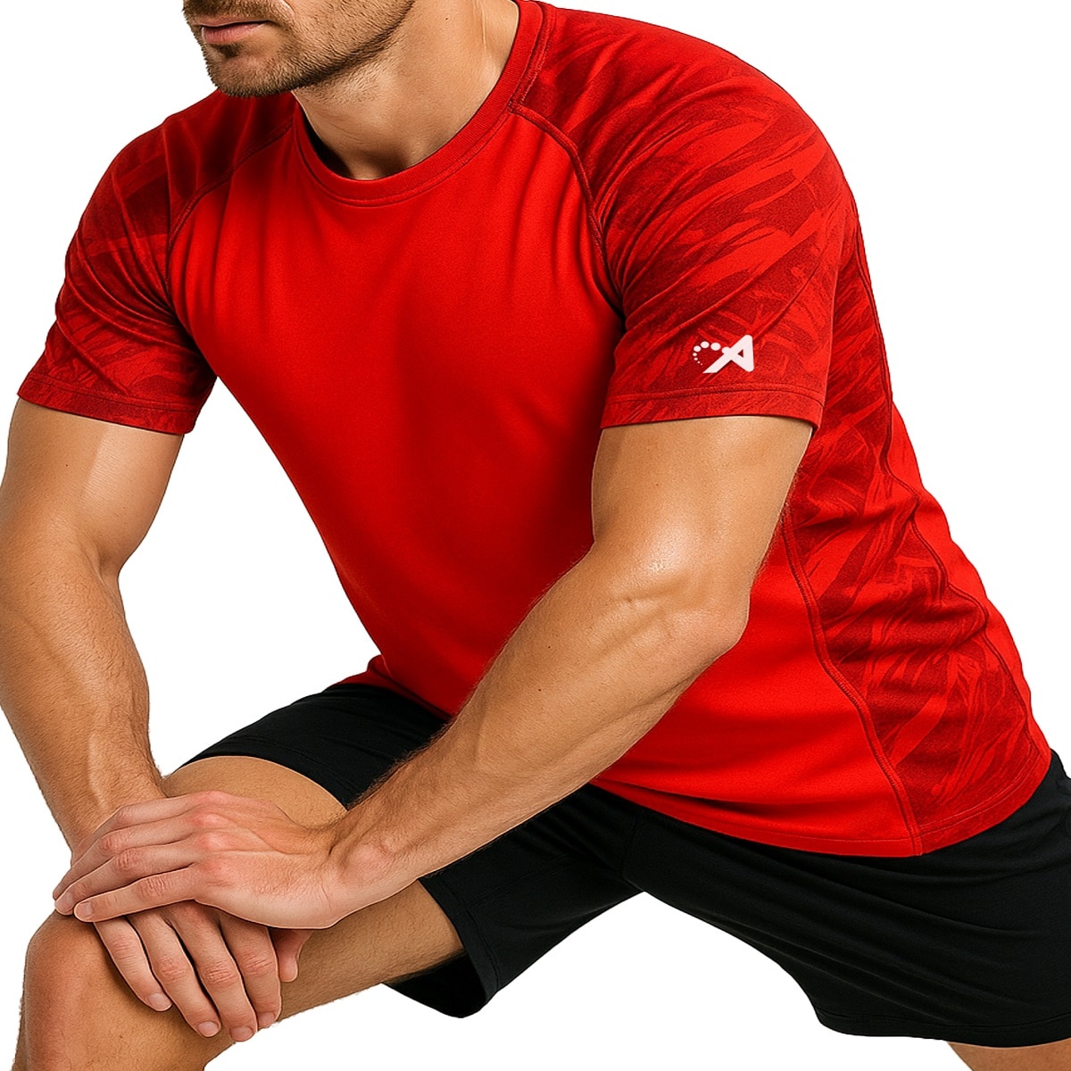 Imagen 3 de Camiseta de Running de hombre VALENCIA Asioka - Rojo Rojo