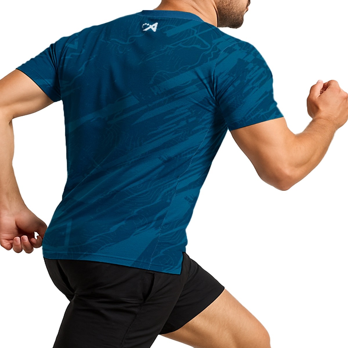Imagen 4 de Camiseta de Running de hombre VALENCIA Asioka - Azul royal Azul royal
