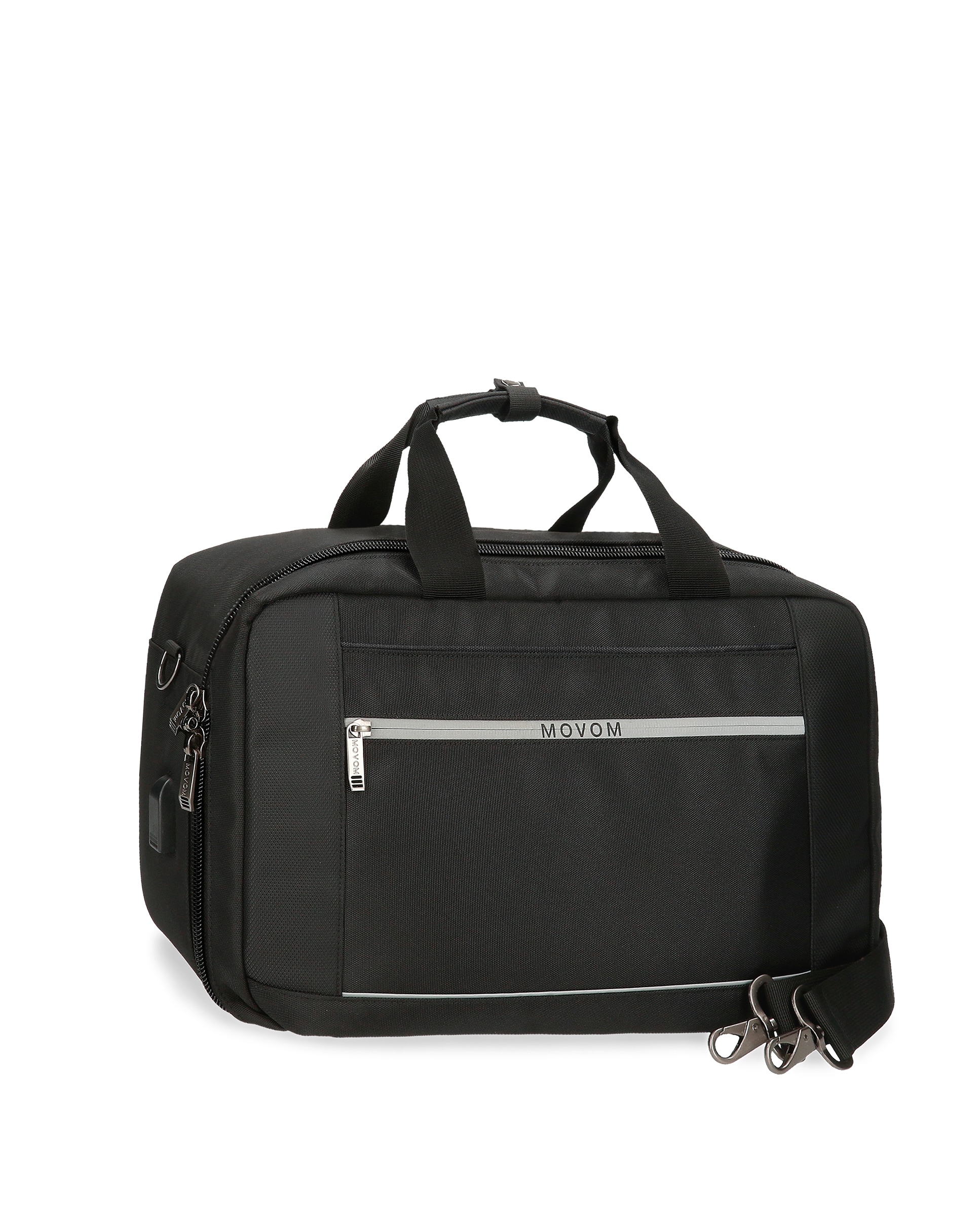 Imagen 0 de Bolsa de viaje Movom Trimmed Negro en poliéster con capacidad de 20L Negro