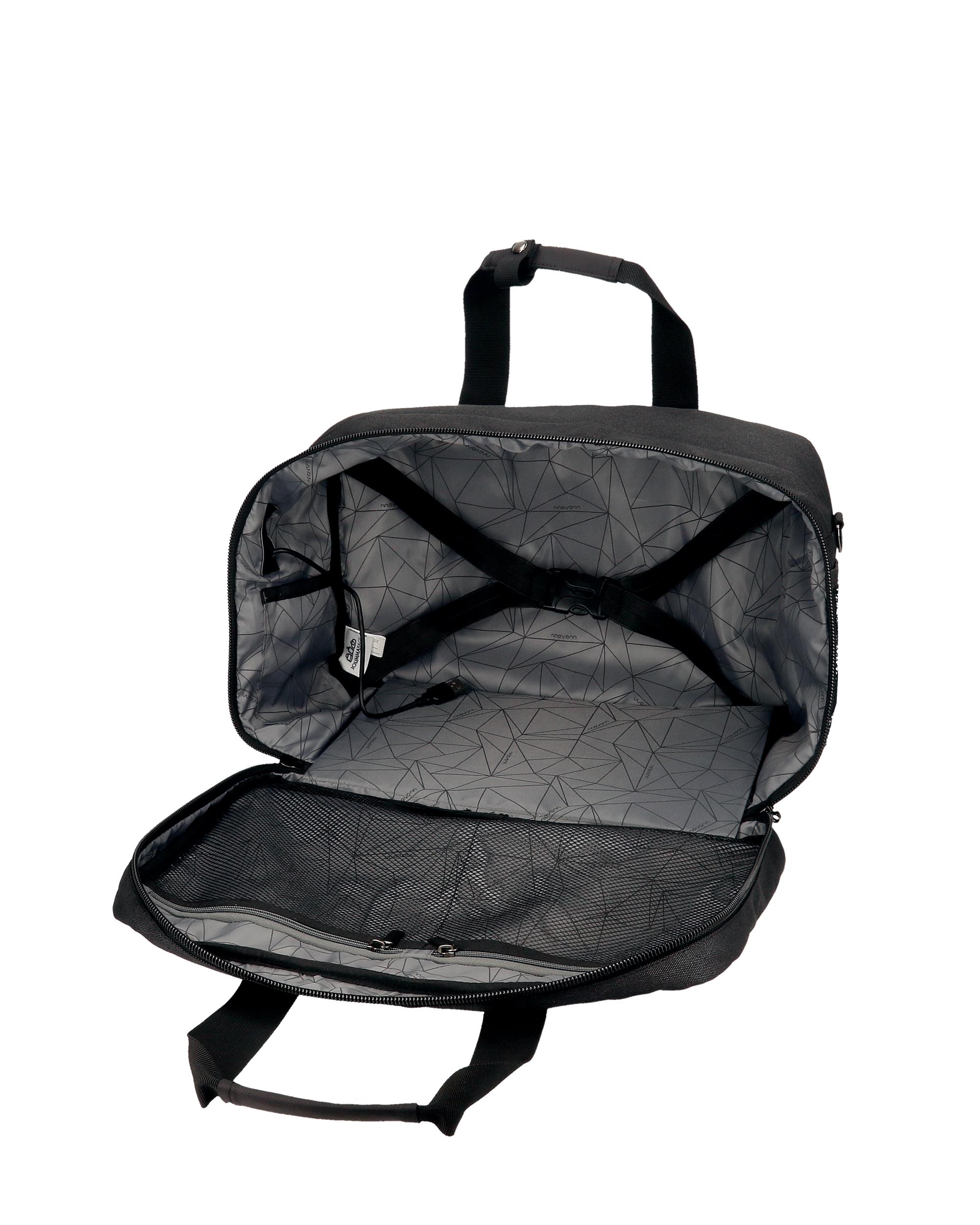 Imagen 5 de Bolsa de viaje Movom Trimmed Negro en poliéster con capacidad de 20L - Negro Negro