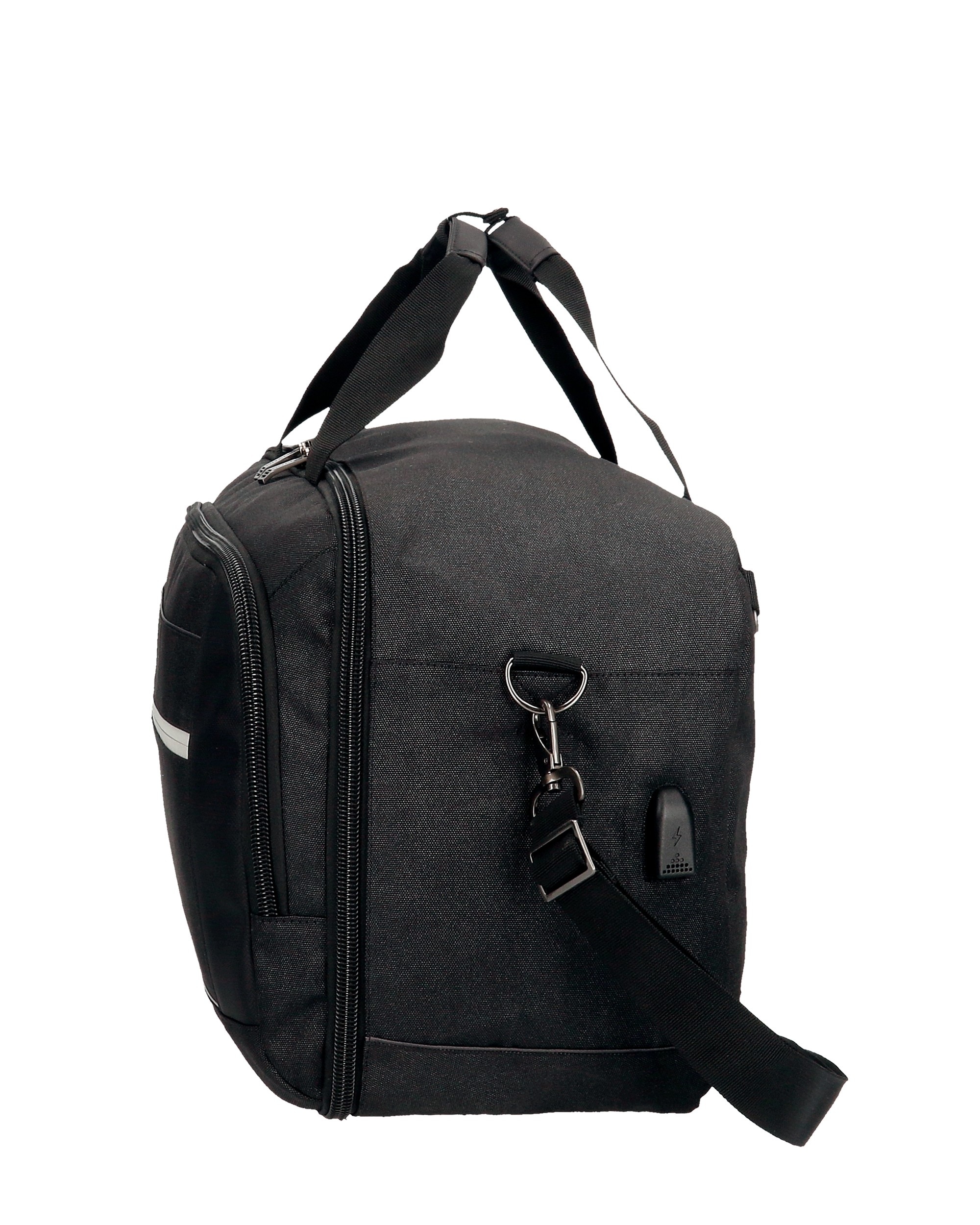 Mala de Viagem - Mochila Movom Trimmed Azul em Poliéster com Capacidade de 20l Preto-4
